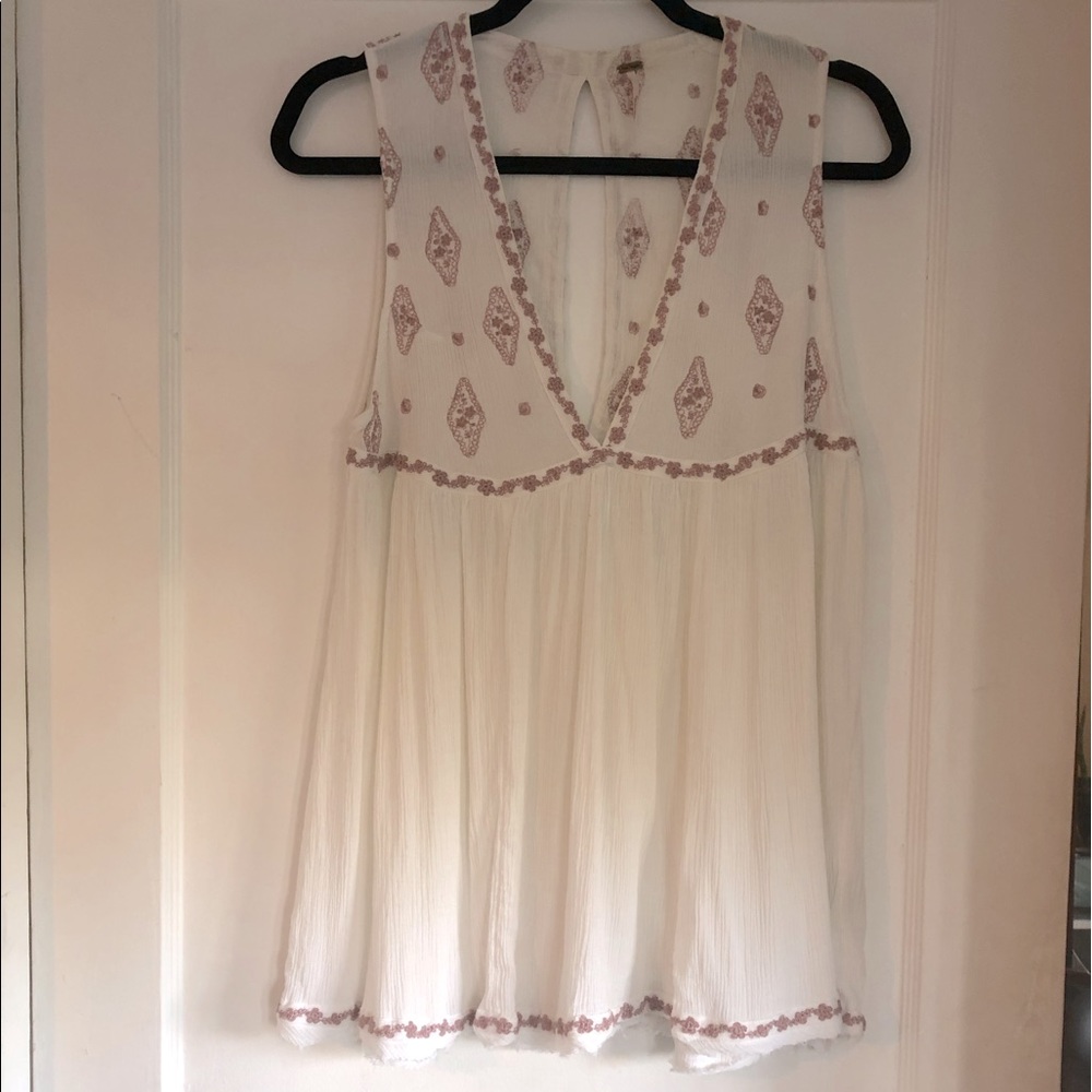 Free People Embroidered Tunic